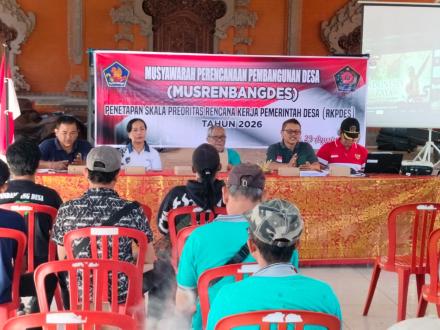 Musyawarah Perencanaan Pembangunan Desa (Musrenbangdes) Padangbulia